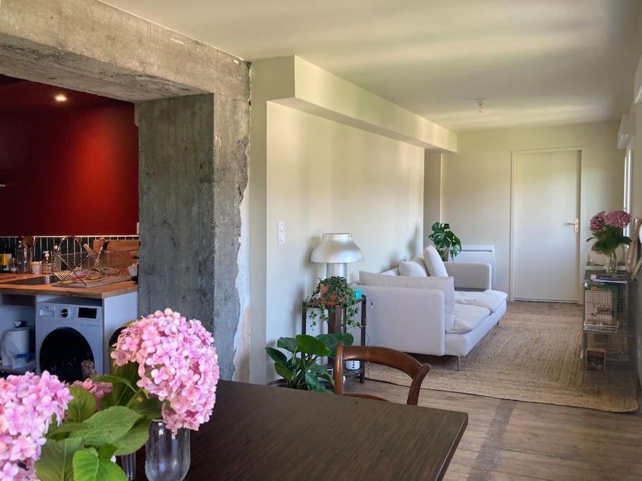 Appartement Au Coeur Du Village - Les Fougeres Tardets Esterno foto